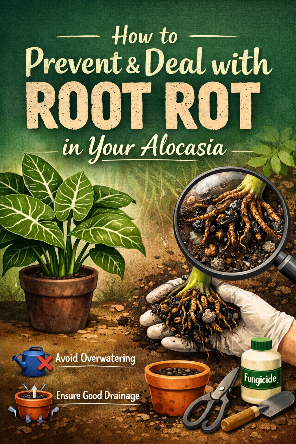 Alocasia Root Rot | Prevention, Identification & Recovery UK – The ...