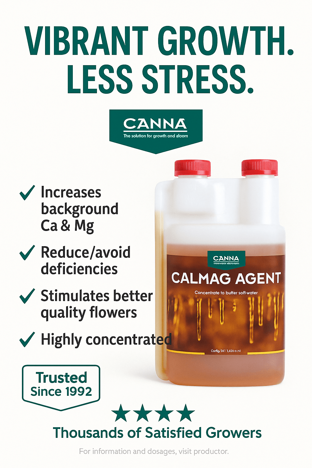 Canna Calmag Agent - The Alocasia Company