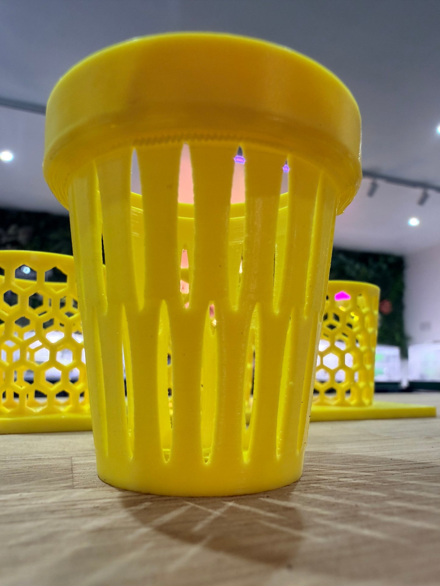 Corm Crown 3D Printed Self Watering Hydro Net