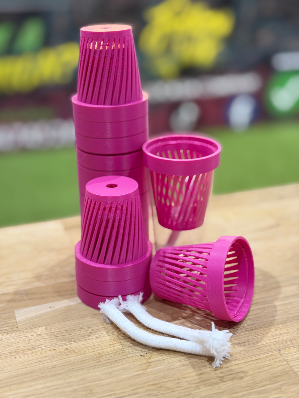 Corm Crown, a reusable 3D-printed self-watering insert for Alocasia and aroid corms