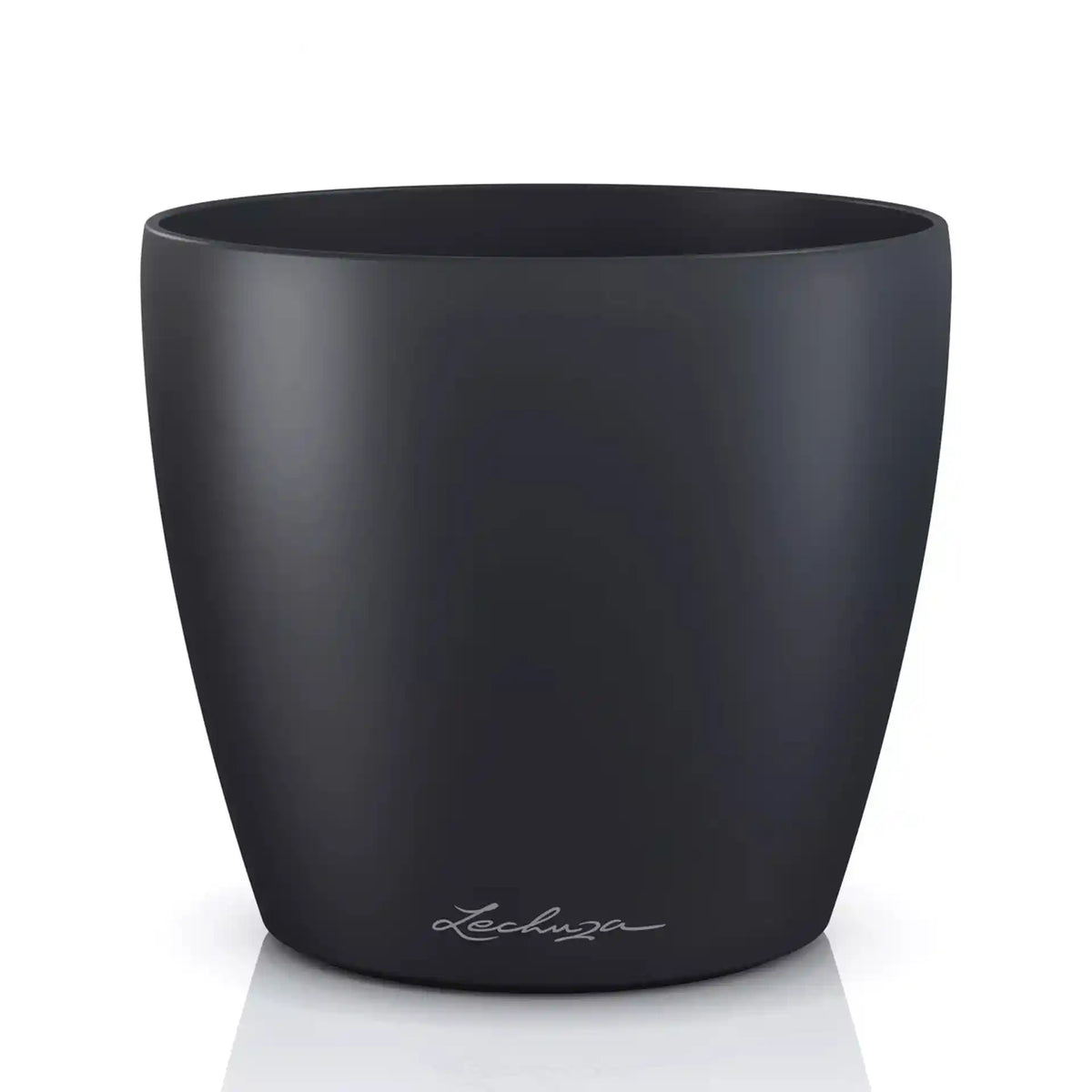 Lechuza Classico Color Deco 12, a matte-finish 1.2L self-watering planter
